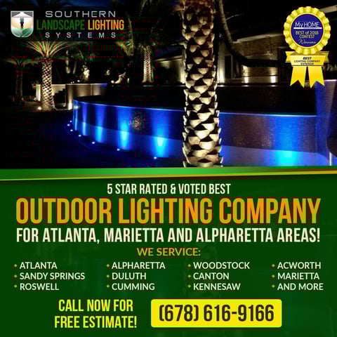 Outdoor Lighting Company In Marietta Ga Wins Award Landscape 1 3 Award Winning Landscape Lighting