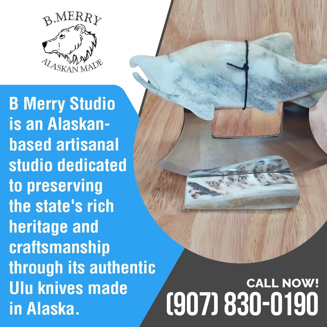 B Merry Studio's Authentic Alaskan Ulu Knives Elevate Culinary ...