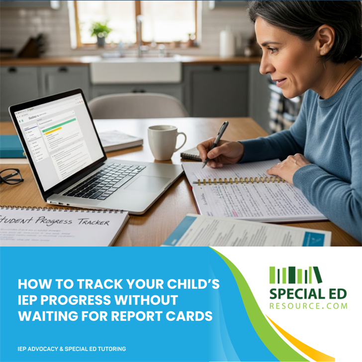 How to Track IEP Progress Before Report Cards Arrive