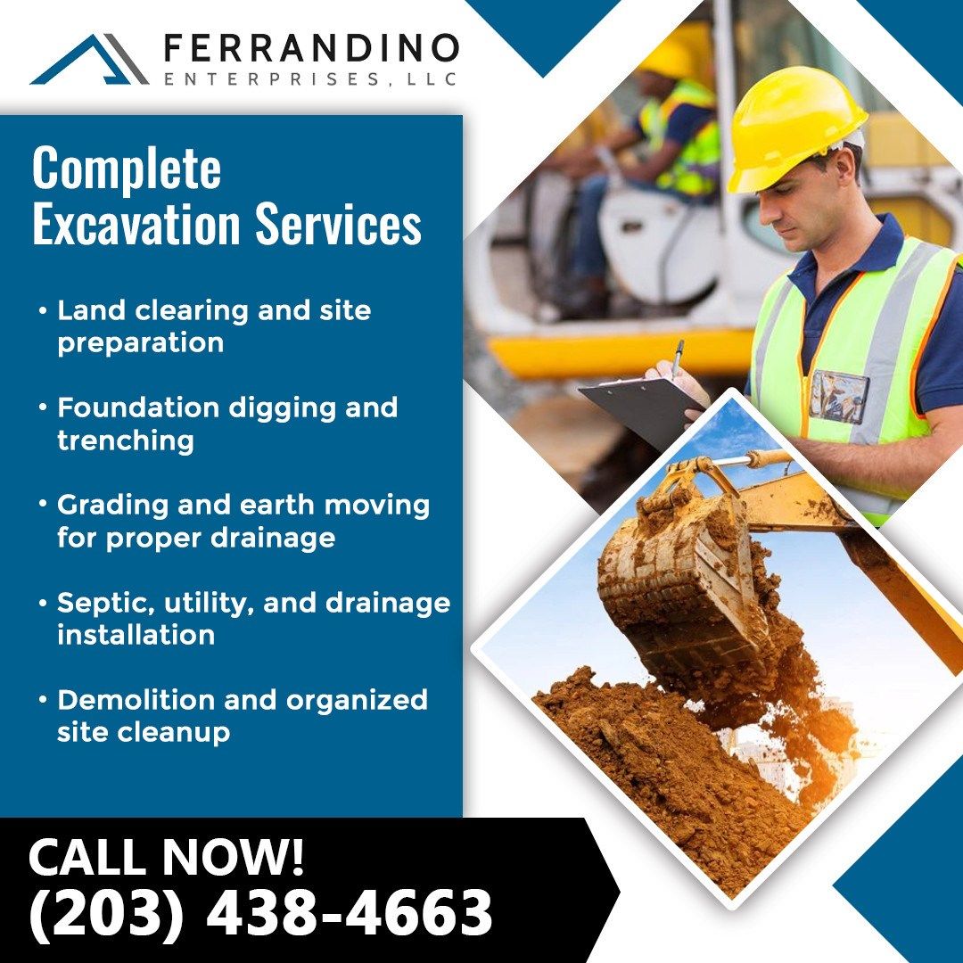 Ferrandino Enterprises LLC Showcases Expertise in Excavation for Every Project