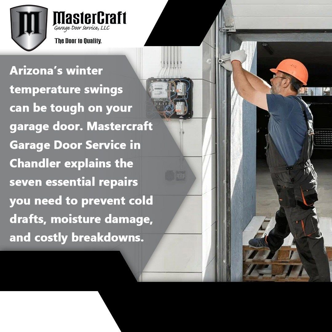 7 Must-Do Garage Door Repairs to Beat Arizona's Winter Cold and Moisture