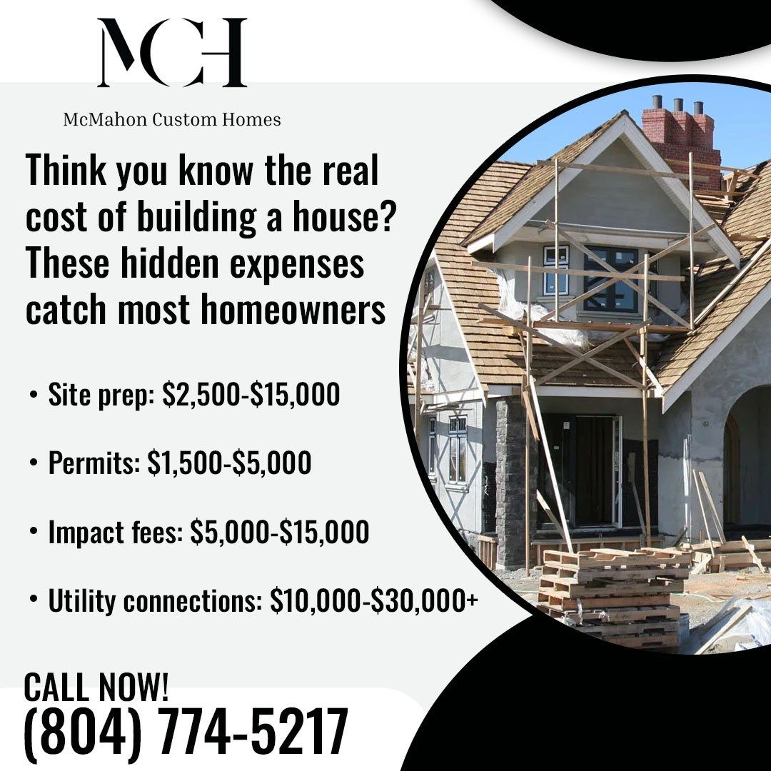 McMahon Custom Homes Reveals Major Budget Surprises in Home Construction