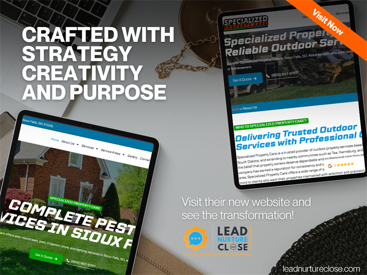 Lead Nurture Close Launches Optimized Website for Specialized Property Care