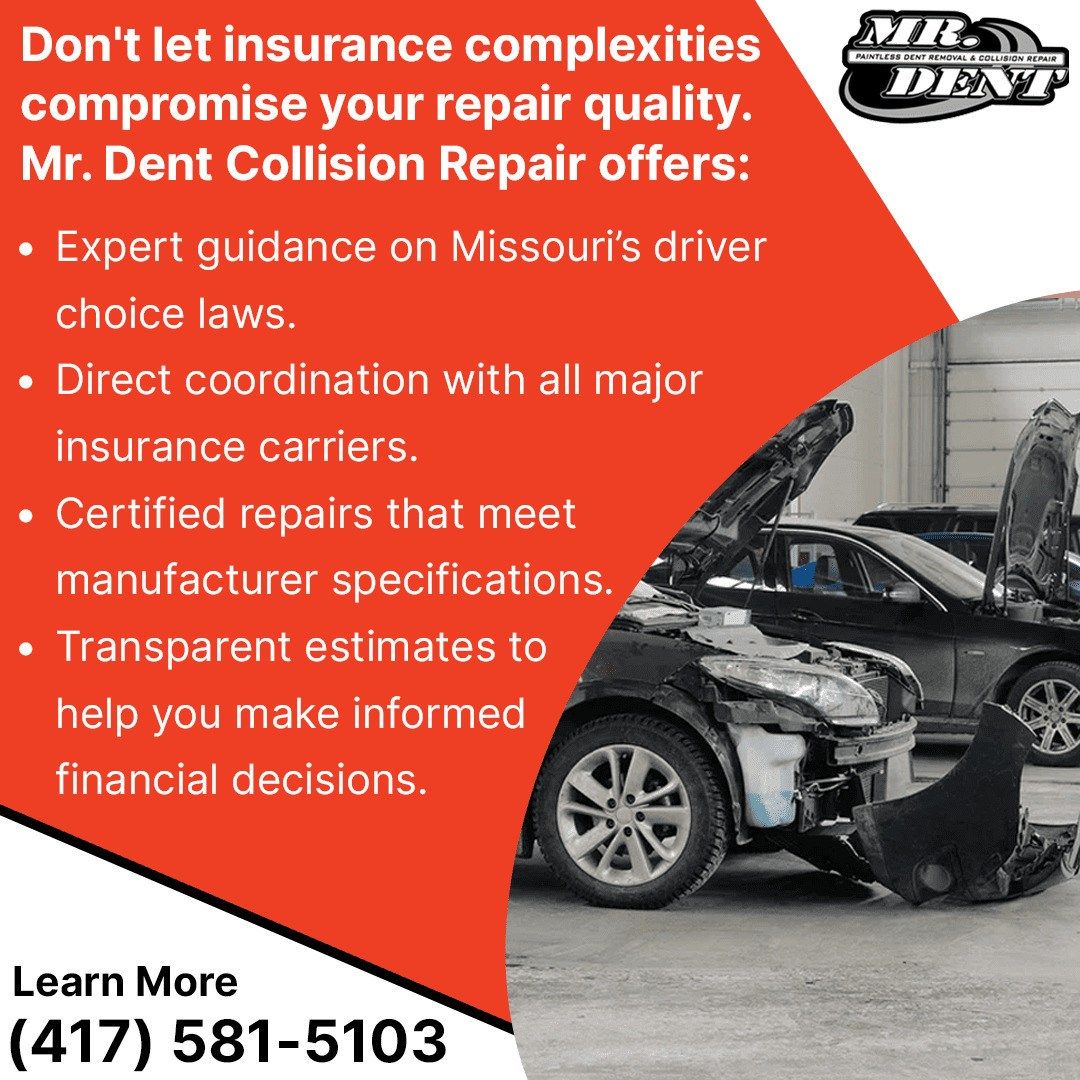 Insurance Claims and Auto Body Repairs: Key Guidelines for MO Vehicle Owners