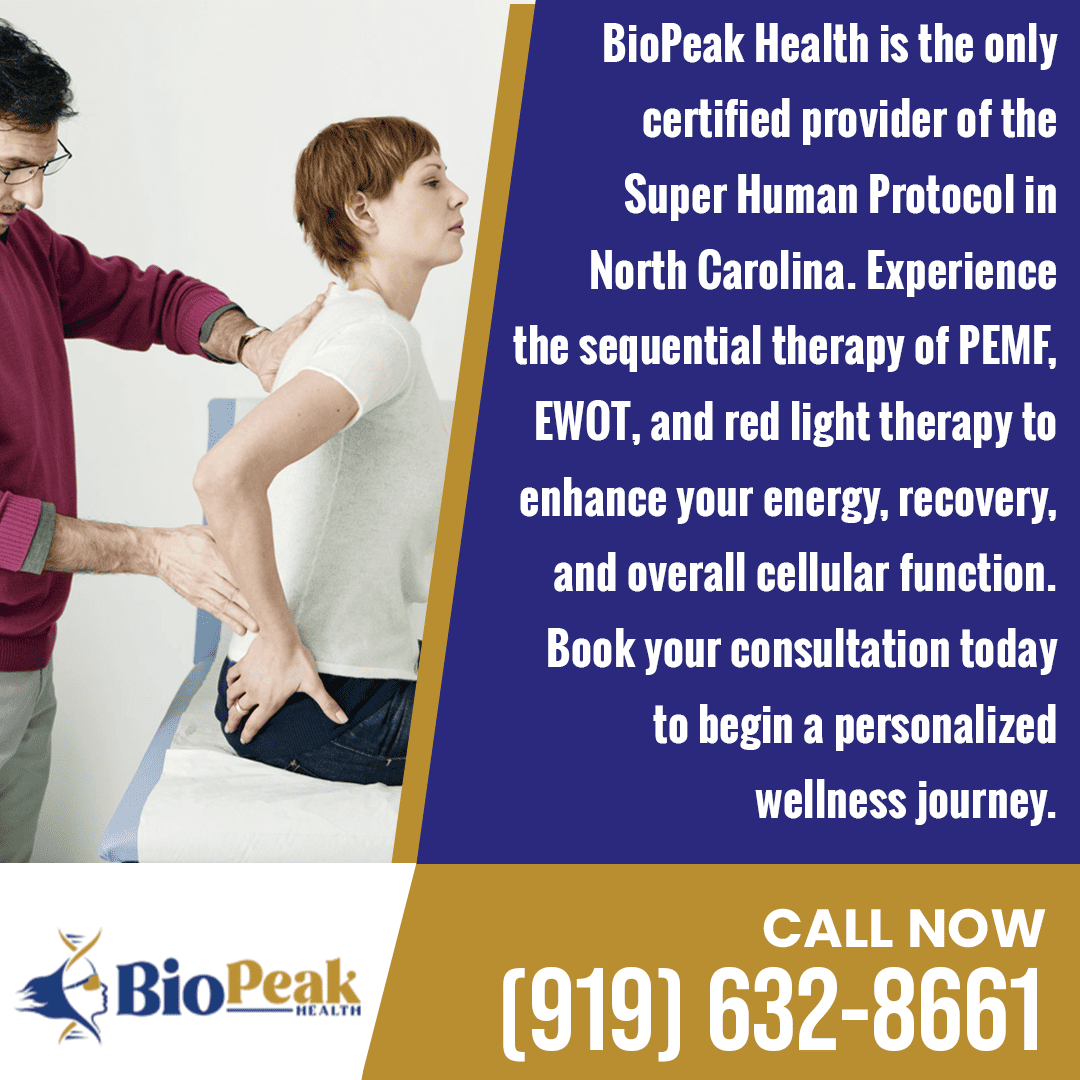 BioPeak Health Offers Raleigh's Only Certified Super Human Protocol Experience
