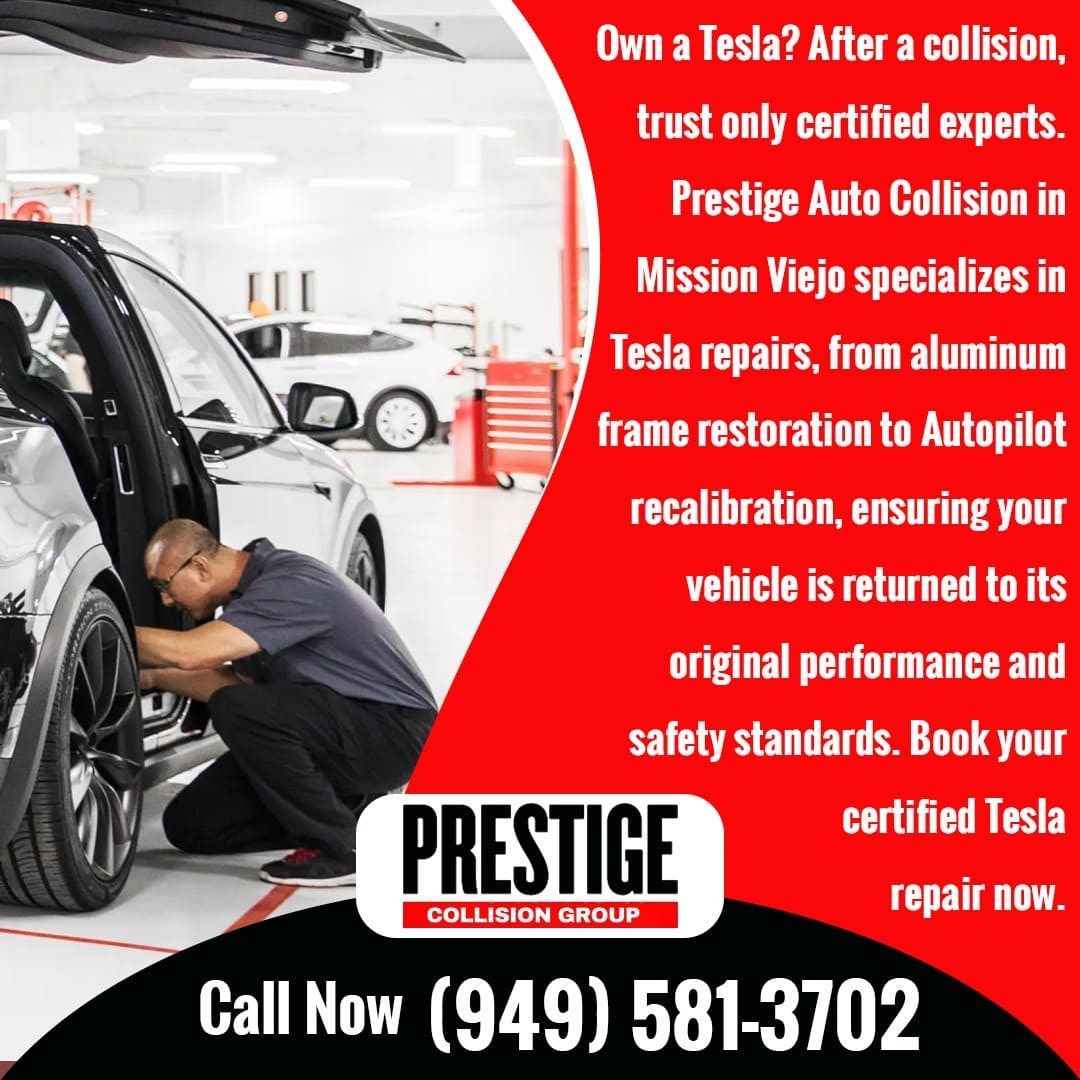 How Leading Auto Collision Shops Restore Tesla Performance After Accidents