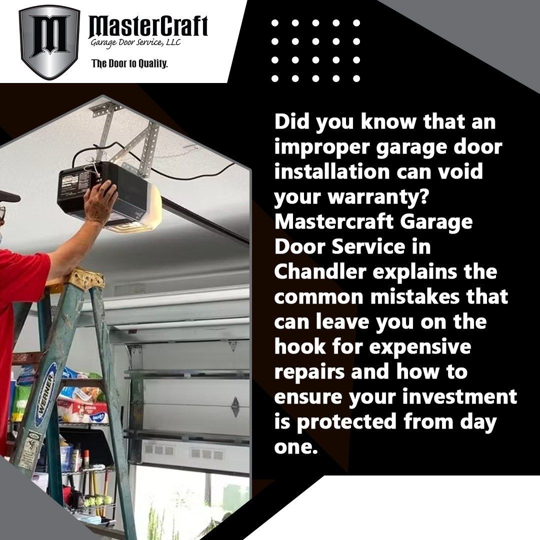 Why Improper Garage Door Installation Can Void Your Warranty (& How to Avoid It)