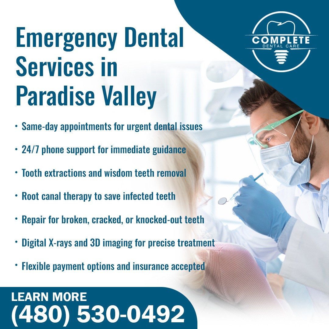 Toothache or Dental Emergency? Complete Dental Care Is Ready