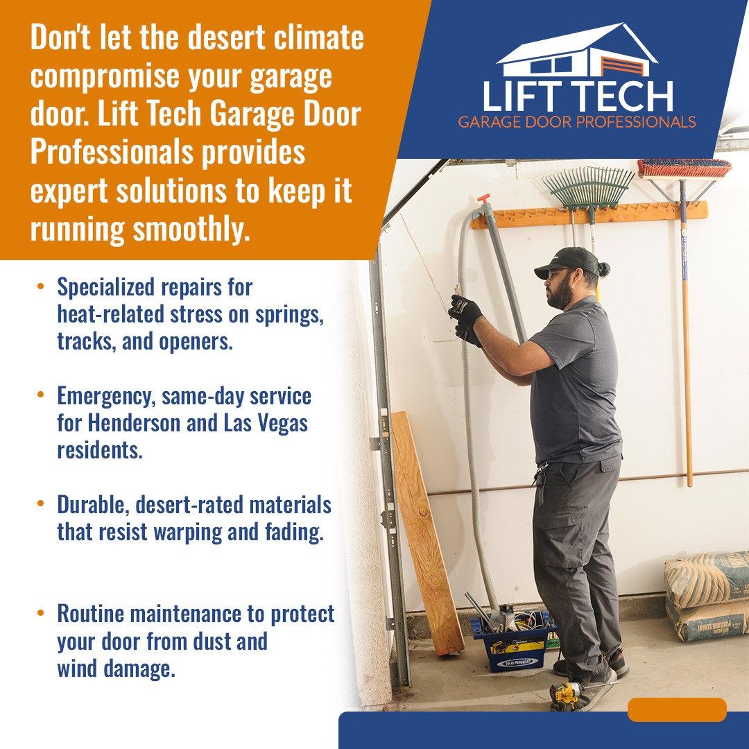 How Emergency Garage Door Service Helps Henderson Homes Beat the Heat