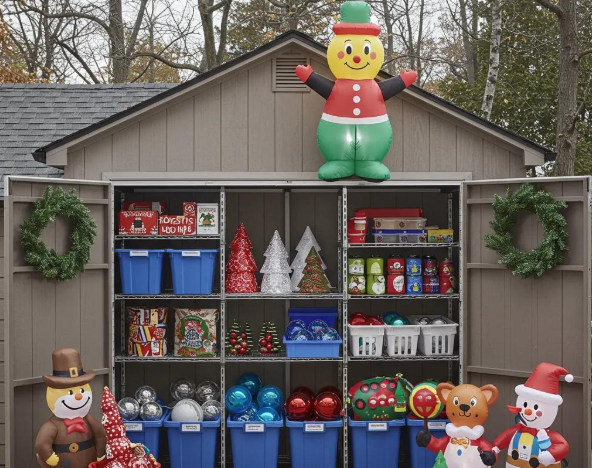 Thankful for Extra Space: How Storage Sheds Help You Declutter for the Holidays