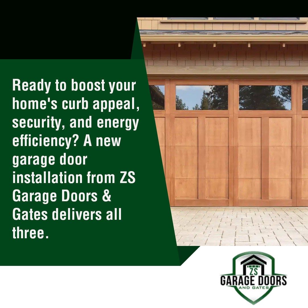 Expert Residential Garage Installations by ZS Garage Doors & Gates, Fremont