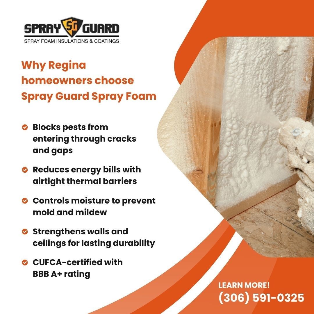 Spray Guard Spray Foam Provides Lasting Comfort and Property Protection