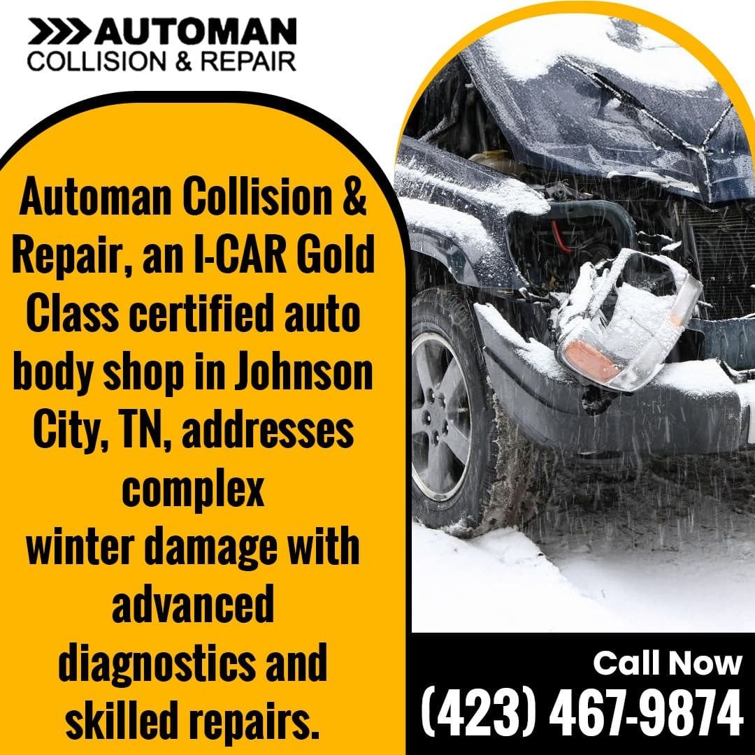 Winter Collision Repair in Johnson City, TN | Automan Collision & Repair