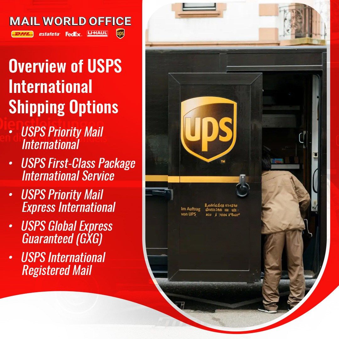 USPS International Shipping Made Easy by Mail World Office in Tulsa, Oklahoma