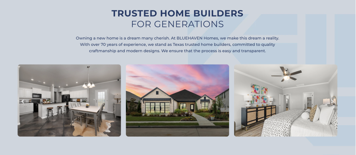 BLUEHAVEN Homes Extends Incentives for Buyers in Amarillo, Canyon, and DFW, TX
