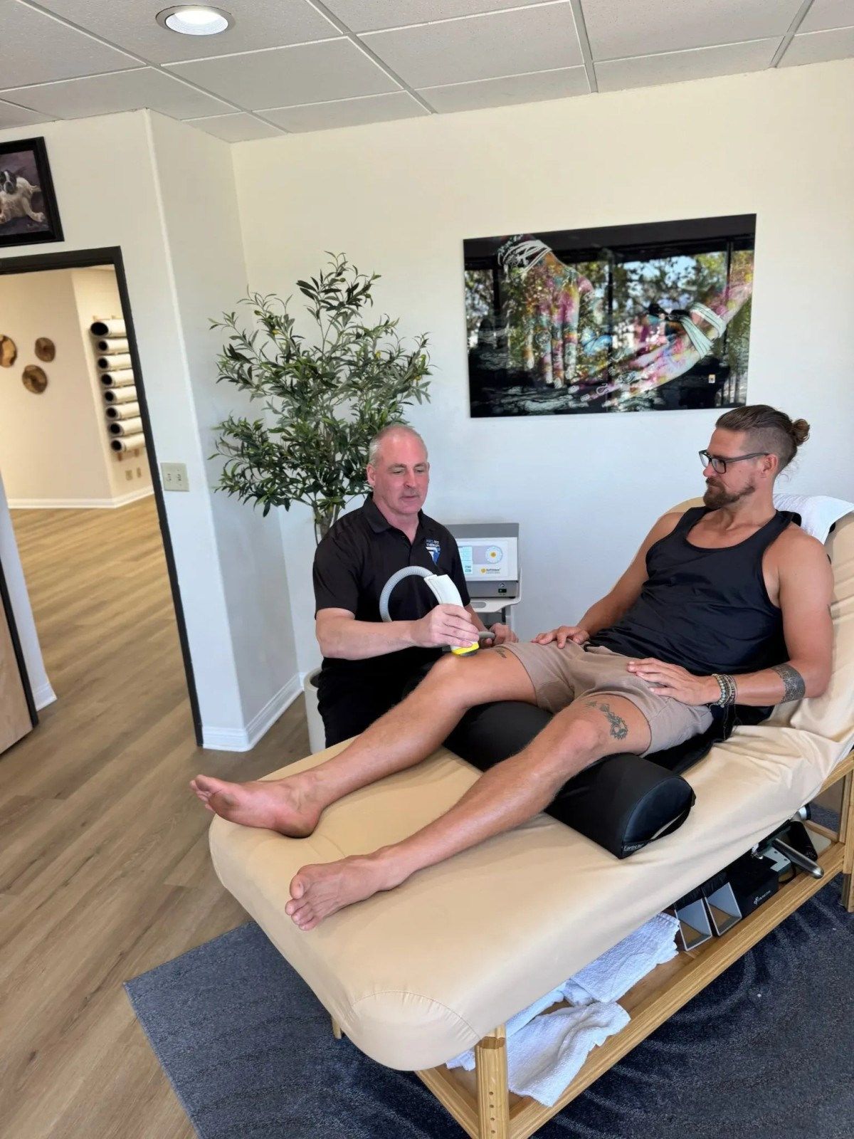 Experience Pain Relief with SoftWave and Red Light Therapy