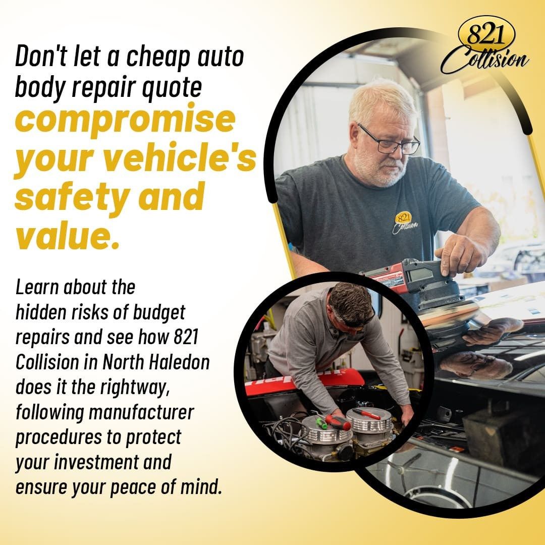 The True Cost of Cheap Auto Body Repairs : 821 Collision Shows the Right Way