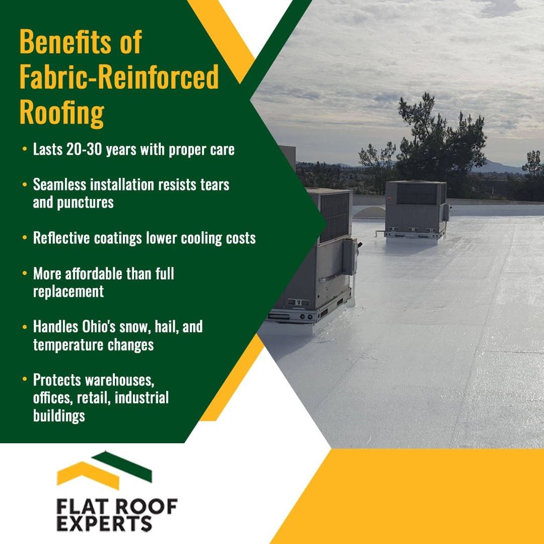 Flat Roof Repair Specialists Offer New Fabric-Reinforced Solutions in Akron